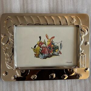 Christofle Silver Decorative Children's Motif Picture Frame